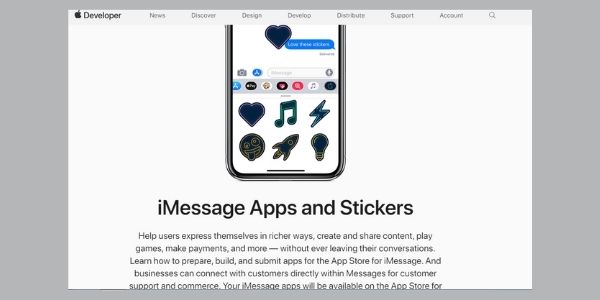 imessages homepage