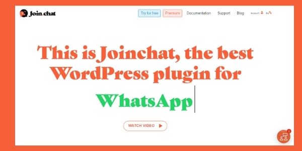 joinchat chatbot homepage