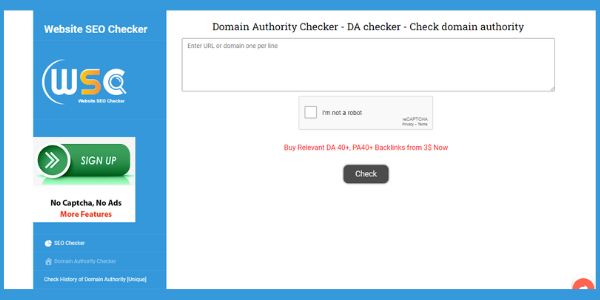 website seo checker to analyse results 