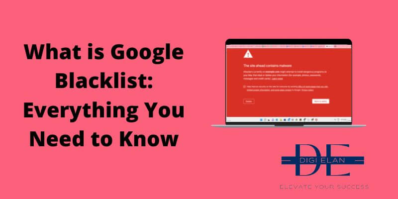 What is Google Blacklist Warning